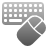 Keyboard and Mouse Settings Icon 48x48 png